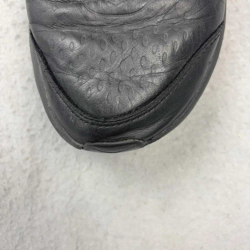 Hoka One One Bondi SR Shoes Womens Size 7 Black Sneakers Cushioned Leather